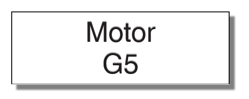 Engraved motor identification tag